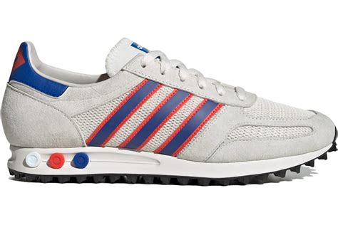 adidas LA Trainer Chalk Weiß Königsblau Blau Bright Rot 